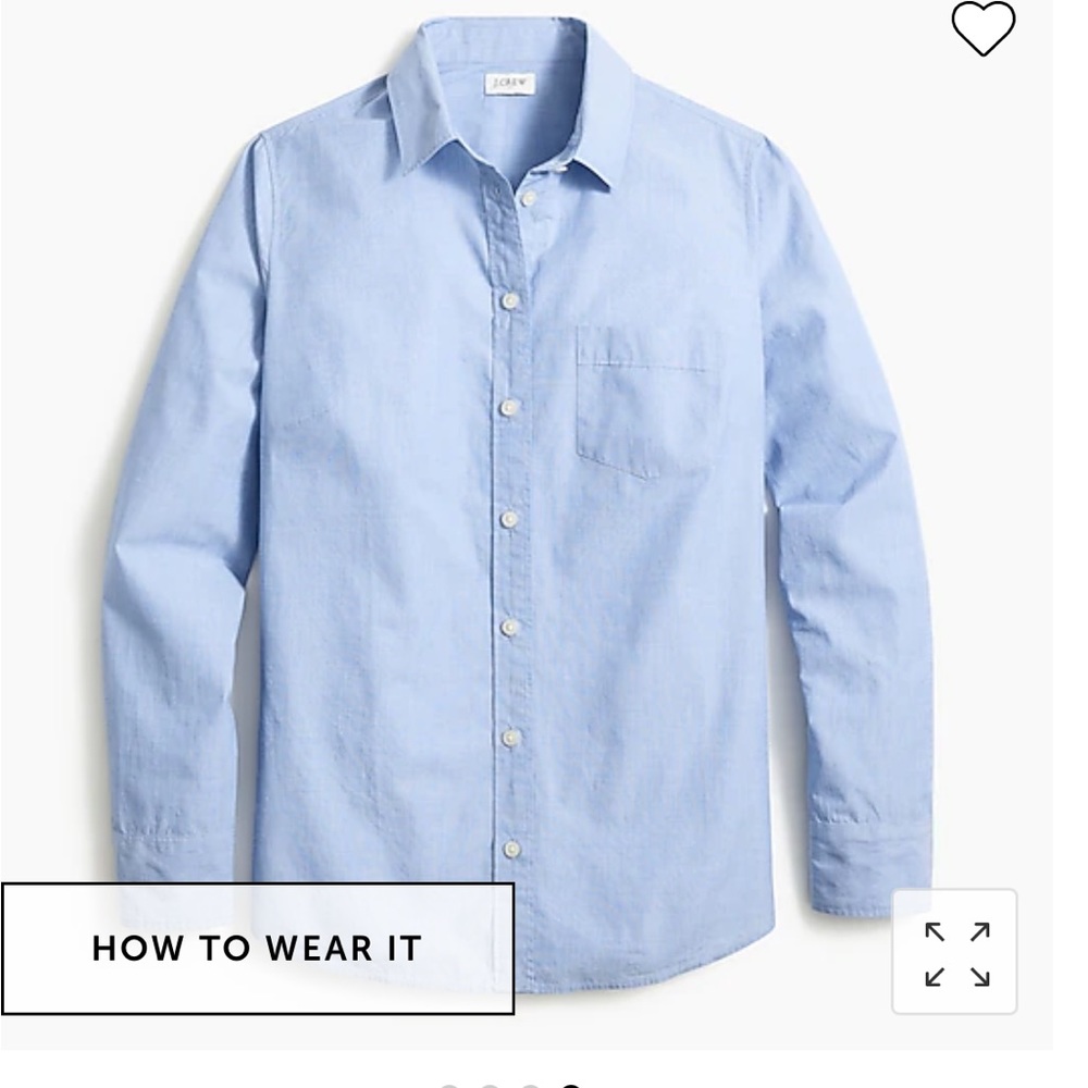 NWT J Crew Factory Signature Fit Button Up